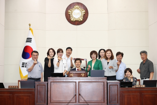 고아읍 단체장 방문