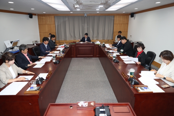 제299회 구미시의회 제1차 정례회 제1차 의회운영위원회 회의