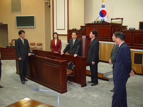 중국 요녕성 기자협회 일행 방문