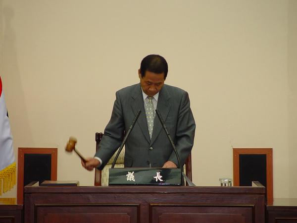 제88회 임시회 개회식