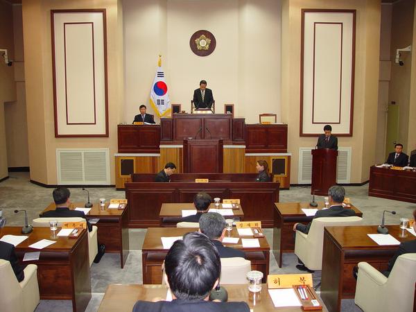 제98회 임시회 개회식