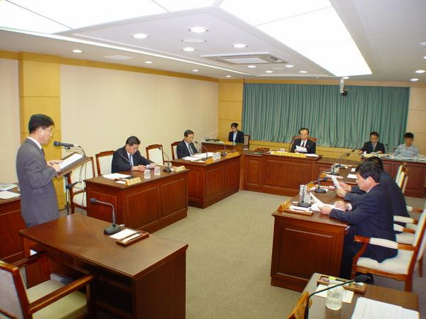 폐회중 의회운영위원회 활동